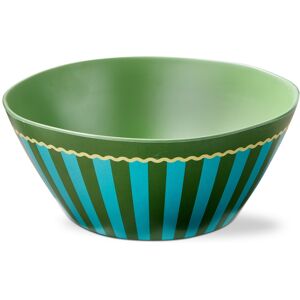 Tag Cabana Stripe Melamine Serving Bowl Multi Melamine Summer Green 5.0 In. H X 1.0 In. D Tag Cabana Stripe Melamine Serving Bowl Multi Melamine Summer Green 5.0 In. H X 1.0 In. D