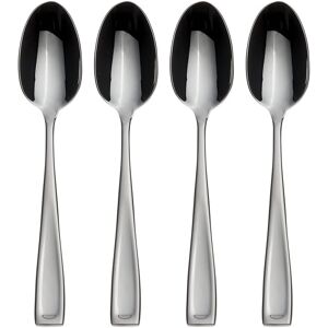 Oneida Moda Fine Flatware Cocktail Spoons, Set Of 4 Stainless Service for 4 Oneida Moda Fine Flatware Cocktail Spoons, Set Of 4 Stainless Service for 4