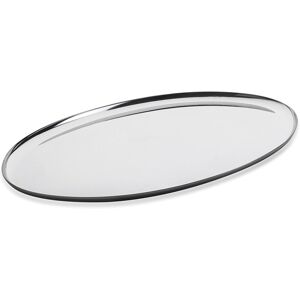 Mepra Stile By Pininfarina Oval Tray Silver 17.71 In. L X 11.02 In. W X 19.0 In. H Mepra Stile By Pininfarina Oval Tray Silver 17.71 In. L X 11.02 In. W X 19.0 In. H
