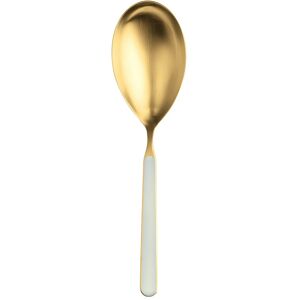 Mepra Fantasia Ice Gold Risotto Spoon Light Blue Service for 1 Mepra Fantasia Ice Gold Risotto Spoon Light Blue Service for 1