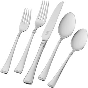 ZWILLING Angelico 18/10 Stainless Steel Flatware Set Silver 45-piece ZWILLING Angelico 18/10 Stainless Steel Flatware Set Silver 45-piece