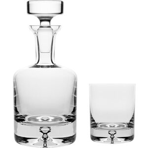 Majestic Gifts Inc. Glass Whiskey Decanter & Tumbler,5 Piece Set-4 DOF - 3 Clear 3 Majestic Gifts Inc. Glass Whiskey Decanter & Tumbler,5 Piece Set-4 DOF - 3 Clear 3