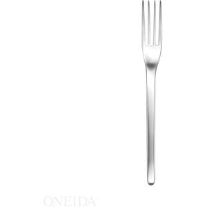 Oneida 18/10 Stainless Steel Apex Salad/Dessert Forks (Set of 12) Silver Service for 12 Oneida 18/10 Stainless Steel Apex Salad/Dessert Forks (Set of 12) Silver Service for 12