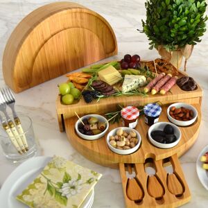 Picnic at Ascot NCAA West Virginia Mountaineers Bamboo Cheese & Charcuterie Board West Virginia Mountaineers 16.0 In. L X 16.0 In. W X 3.5 In. H Picnic at Ascot NCAA West Virginia Mountaineers Bamboo Cheese & Charcuterie Board West Virginia Mountaineers 16.0 In. L X 16.0 In. W X 3.5 In. H