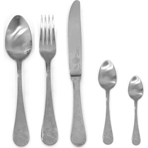 Mepra Venere Flatware Set with Moka Spoons - 30 Pieces Ice Service for 6 Mepra Venere Flatware Set with Moka Spoons - 30 Pieces Ice Service for 6