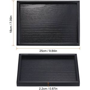 Unique Wood Serving Tray Rectangle Decorative Platter Home Kitchen Table 10x7 Inch Unique Wood Serving Tray Rectangle Decorative Platter Home Kitchen Table 10x7 Inch