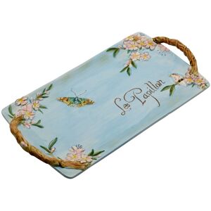 Fitz and Floyd Toulouse Serving Tray, 14 Inch - 14-in Multi 14-in Fitz and Floyd Toulouse Serving Tray, 14 Inch - 14-in Multi 14-in