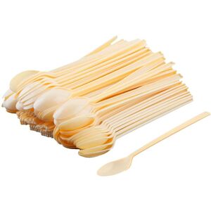 Unique Plastic Long-handled Disposable Jelly Soup Dessert Pudding Spoons 100pcs - Yellow Yellow 0.01 In. L X 1.0 In. W X 7.0 In. H Unique Plastic Long-handled Disposable Jelly Soup Dessert Pudding Spoons 100pcs - Yellow Yellow 0.01 In. L X 1.0 In. W X 7.0 In. H
