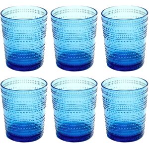 Abode Homewares Beaded Acrylic Drinking Glass - 15.6 oz - Set of 6 Blue Set of 6 Abode Homewares Beaded Acrylic Drinking Glass - 15.6 oz - Set of 6 Blue Set of 6