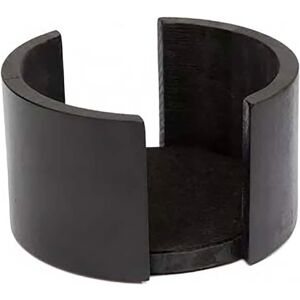CounterArt Black Stained Acacia Wood Round Coaster Holder 4.38 Multi 4.38 In. L X 4.38 In. W X 2.0 In. D CounterArt Black Stained Acacia Wood Round Coaster Holder 4.38 Multi 4.38 In. L X 4.38 In. W X 2.0 In. D