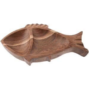 Karma Wood Shaped Serving Bowl Fish 10.0 In. L X 9.0 In. W X 1.5 In. H Karma Wood Shaped Serving Bowl Fish 10.0 In. L X 9.0 In. W X 1.5 In. H