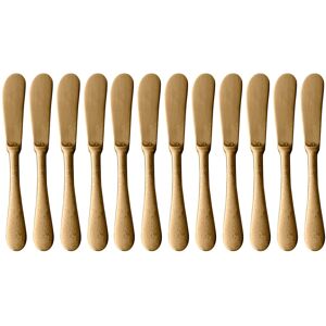 Mepra Casablanca Butter Knife - 12 Pieces Ice Gold Service for 12 Mepra Casablanca Butter Knife - 12 Pieces Ice Gold Service for 12