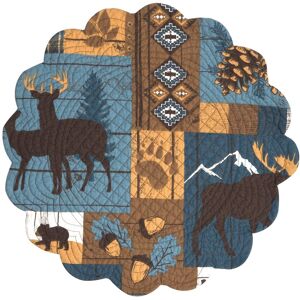 C&F Home Timber Trails Sky Placemat Set of 6 Blue 17 C&F Home Timber Trails Sky Placemat Set of 6 Blue 17