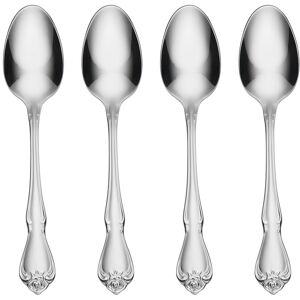 Oneida True Rose Everyday Flatware Teaspoons, Set Of 4 Stainless Service for 4 Oneida True Rose Everyday Flatware Teaspoons, Set Of 4 Stainless Service for 4