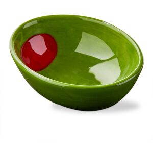 Tag Olive Stoneware Serving Bowl Green Multi 4 oz 4 x 3.3 x 1.5 in Green Multi 1.5 In. H X 1.0 In. D Tag Olive Stoneware Serving Bowl Green Multi 4 oz 4 x 3.3 x 1.5 in Green Multi 1.5 In. H X 1.0 In. D