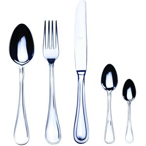 Mepra Boheme Flatware Set with Moka Spoons - 30 Pieces - Stainless Steel Silver Service for 6 Mepra Boheme Flatware Set with Moka Spoons - 30 Pieces - Stainless Steel Silver Service for 6