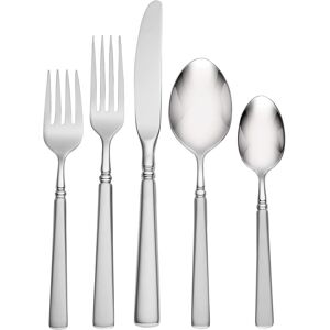 Oneida Satin Easton 20 Piece Fine Flatware Set, Service For 4 Stainless Service for 4 Oneida Satin Easton 20 Piece Fine Flatware Set, Service For 4 Stainless Service for 4