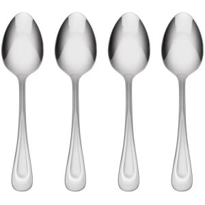 Oneida Satin Sand Dune Everyday Flatware Dinner Spoons, Set Of 4 Stainless Service for 4 Oneida Satin Sand Dune Everyday Flatware Dinner Spoons, Set Of 4 Stainless Service for 4