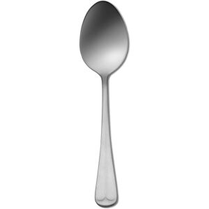 Delco 18/0 Stainless Steel Old English Soup/Dessert Spoons (Set of 36) by Oneida Silver Service for 12 Delco 18/0 Stainless Steel Old English Soup/Dessert Spoons (Set of 36) by Oneida Silver Service for 12