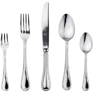 Mepra Raffaello Flatware Set with Cake Forks - 30 Pieces - Stainless Steel Silver Service for 6 Mepra Raffaello Flatware Set with Cake Forks - 30 Pieces - Stainless Steel Silver Service for 6
