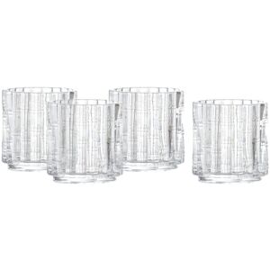 Fortessa Mahalo Stackable Glass, 11 Oz. Double Old Fashioned (Set of 4), Clear Clear 10.8 Ounce Fortessa Mahalo Stackable Glass, 11 Oz. Double Old Fashioned (Set of 4), Clear Clear 10.8 Ounce