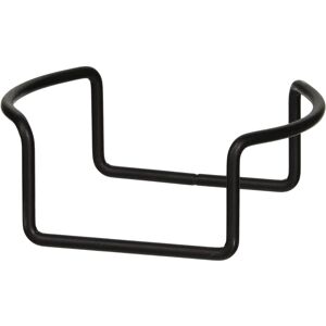 CounterArt Black Coaster Holder, 5 Black 3.75 In. L X 5.0 In. W X 1.75 In. D CounterArt Black Coaster Holder, 5 Black 3.75 In. L X 5.0 In. W X 1.75 In. D