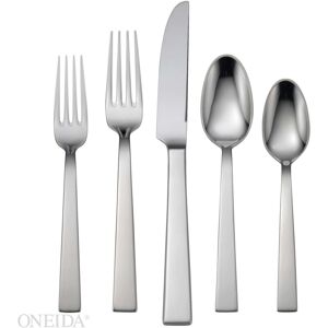 Oneida Aero 5 Piece Fine Flatware Place Setting, Service For 1 Service for 1 Oneida Aero 5 Piece Fine Flatware Place Setting, Service For 1 Service for 1