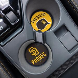 Evergreen San Diego Padres 4-Piece Ceramic Car Coaster Set Multi-Color 2.6 In. L X 2.6 In. W X 0.25 In. H Evergreen San Diego Padres 4-Piece Ceramic Car Coaster Set Multi-Color 2.6 In. L X 2.6 In. W X 0.25 In. H
