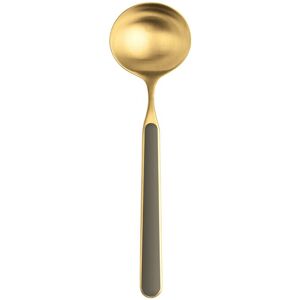Mepra Fantasia Ice Gold Gravy Ladle Vicuna Service for 1 Mepra Fantasia Ice Gold Gravy Ladle Vicuna Service for 1