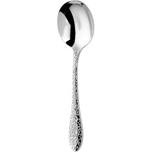 Oneida 18/10 Stainless Steel Ivy Flourish Bouillon Spoons (Set of 12) Silver Service for 12 Oneida 18/10 Stainless Steel Ivy Flourish Bouillon Spoons (Set of 12) Silver Service for 12