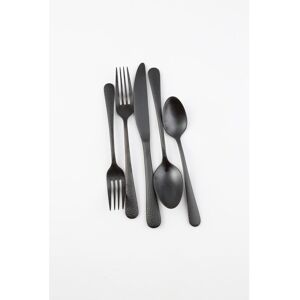 Cambridge Kenne Hammered Copper Satin 20-Piece Flatware Set Black 20 Piece Cambridge Kenne Hammered Copper Satin 20-Piece Flatware Set Black 20 Piece
