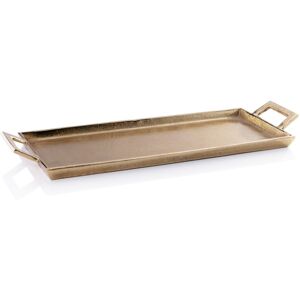Zodax La Réserve Aluminum Tray Gold 22 Zodax La Réserve Aluminum Tray Gold 22