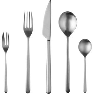 Mepra Linea Flatware Set with Cake Forks - 30 Pieces Ice Service for 6 Mepra Linea Flatware Set with Cake Forks - 30 Pieces Ice Service for 6