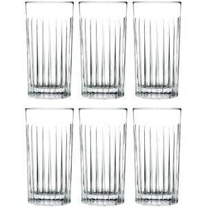 Highball - Glass - Set of 6 - Hiball Glasses - 15 oz. - by Majestic Gifts Inc. - Made in Europe Clear Set of 6 Highball - Glass - Set of 6 - Hiball Glasses - 15 oz. - by Majestic Gifts Inc. - Made in Europe Clear Set of 6