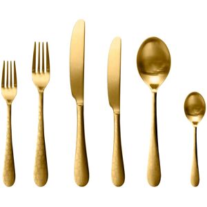 Mepra Coccodrillo Flatware Set - 36 Pieces Ice Gold Service for 6 Mepra Coccodrillo Flatware Set - 36 Pieces Ice Gold Service for 6