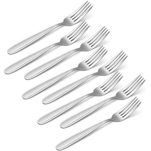 Oneida Jordan Everyday Flatware Dinner Forks, Set Of 8 Stainless Service for 8 Oneida Jordan Everyday Flatware Dinner Forks, Set Of 8 Stainless Service for 8