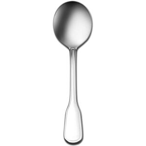 Oneida 18/0 Stainless Steel Stanford Bouillon Spoons (Set of 36) Silver Service for 12 Oneida 18/0 Stainless Steel Stanford Bouillon Spoons (Set of 36) Silver Service for 12