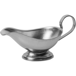 Mepra Original Vintage Gravy Boat Pewter Silver 8.66 In. L X 3.54 In. W X 3.94 In. H Mepra Original Vintage Gravy Boat Pewter Silver 8.66 In. L X 3.54 In. W X 3.94 In. H