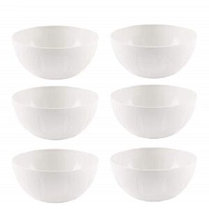 ybm home Serving Bowl for Fruits, Cereal or Salads, 8-10-Inch, 1282-6 frosty white 10 ybm home Serving Bowl for Fruits, Cereal or Salads, 8-10-Inch, 1282-6 frosty white 10