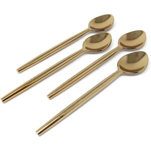 Vivience Classic Dessert Spoons/Forks, Set of 4 Gold Spoons Vivience Classic Dessert Spoons/Forks, Set of 4 Gold Spoons