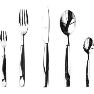 Mepra Mediterranea Flatware Set with Cake Forks - 30 Pieces Silver Service for 6 Mepra Mediterranea Flatware Set with Cake Forks - 30 Pieces Silver Service for 6