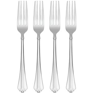 Oneida Juilliard Fine Flatware Dinner Forks, Set Of 4 Stainless Service for 4 Oneida Juilliard Fine Flatware Dinner Forks, Set Of 4 Stainless Service for 4
