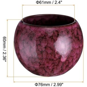 Unique 4pcs Chinese Japanese Ceramic Teacups 5.07 Oz Handmade Gong Fu Tea Set, Green Red 1pcs Unique 4pcs Chinese Japanese Ceramic Teacups 5.07 Oz Handmade Gong Fu Tea Set, Green Red 1pcs