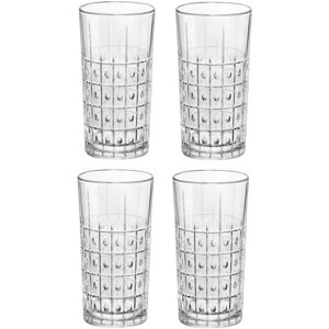 Bormioli Rocco Set of 4 Este Ounce Cooler Glasses Clear 9.75 oz Bormioli Rocco Set of 4 Este Ounce Cooler Glasses Clear 9.75 oz