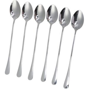 Unique 1 Set Flatware Sets Dishwasher Safe Pointed Ice Cream Spoons 6-Piece Set Stainless Steel Silver Tone 19.2x3cm Silver Tone 0.01 In. L X 0.01 In. W X 0.01 In. H Unique 1 Set Flatware Sets Dishwasher Safe Pointed Ice Cream Spoons 6-Piece Set Stainless Steel Silver Tone 19.2x3cm Silver Tone 0.01 In. L X 0.01 In. W X 0.01 In. H