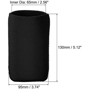 Unique Can Cooler Sleeves Collapsible Neoprene Covers Thick for Oz Slim Cans Bottles - 2.6mm Thick for 12 Oz Black 2.6mm Thick for 12 Oz Unique Can Cooler Sleeves Collapsible Neoprene Covers Thick for Oz Slim Cans Bottles - 2.6mm Thick for 12 Oz Black 2.6mm Thick for 12 Oz