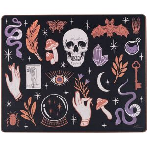 C&F Home Halloween Skull Magic Hardboard MDF Placemat Set of 6, 13 Black C&F Home Halloween Skull Magic Hardboard MDF Placemat Set of 6, 13 Black