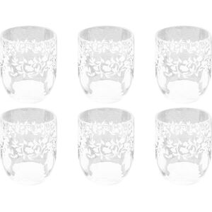 Abode Homewares Vines Acrylic Etch Stemless Wine Glass - Clear - 14.6 oz - Set of 6 Clear Set of 6 Abode Homewares Vines Acrylic Etch Stemless Wine Glass - Clear - 14.6 oz - Set of 6 Clear Set of 6