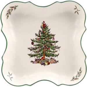 Spode Christmas Tree Devonia Tray - 8.5 Multicolored 8.5 Spode Christmas Tree Devonia Tray - 8.5 Multicolored 8.5