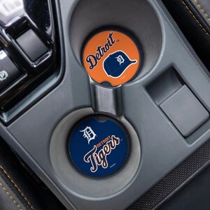 Evergreen Detroit Tigers 4-Piece Ceramic Car Coaster Set Multi-Color 2.6 In. L X 2.6 In. W X 0.25 In. H Evergreen Detroit Tigers 4-Piece Ceramic Car Coaster Set Multi-Color 2.6 In. L X 2.6 In. W X 0.25 In. H